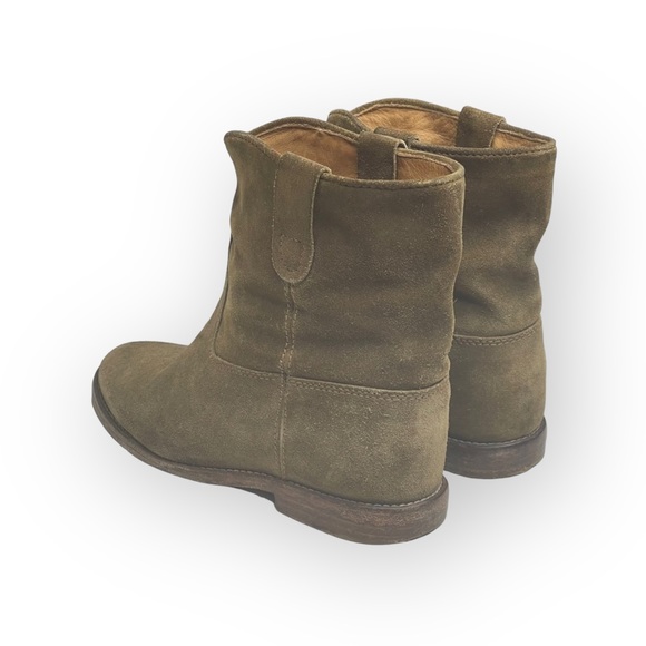 Isabel Marant 𖤐 Alessandra Ambrosio’s Crisi Slouchy Suede Boot 𖤐 Taupe 𖤐 36 - Picture 7 of 17